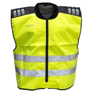 RICHA Safety Fluorescent Motorcycle Vest Adjustable Jacket - Picture 1 of 5