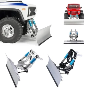 Metal Adjustable Snow Shovel Plow for 1/10 RC Traxxas TRX4 TRX6 Axial SCX10 III - Picture 1 of 11