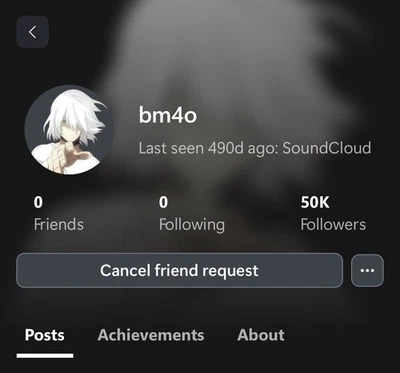 Xbox Acc 4L con 50K seguidores!!️ Barato y listo para usar. Foto 1 de 2