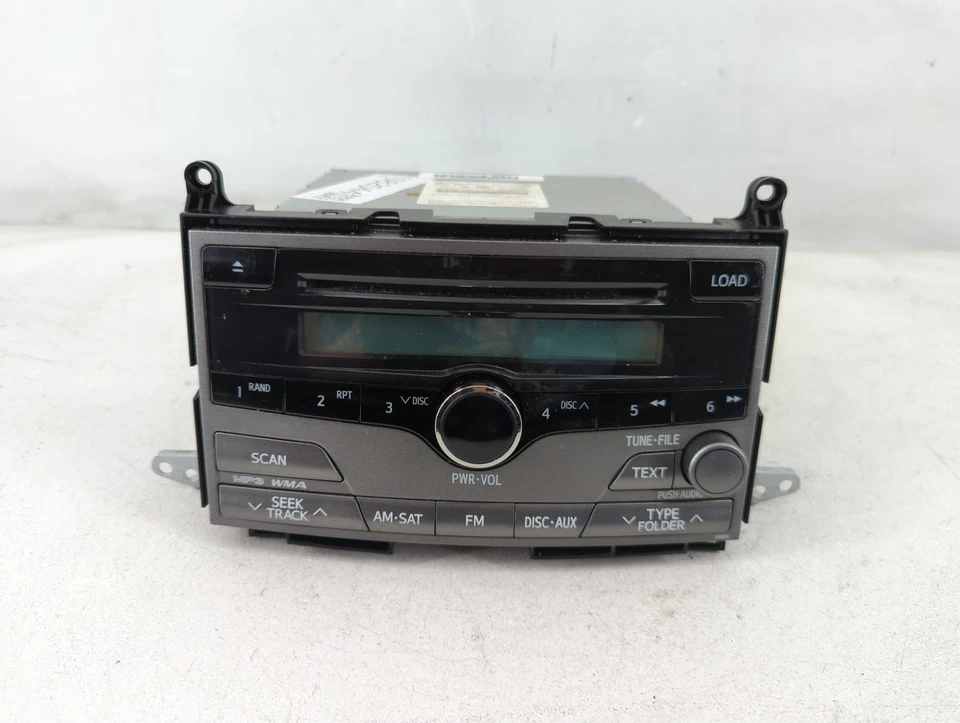 Receptor de radio reproductor de CD Toyota Venza Am Fm 2009-2009 Q79BM Foto 1 de 4