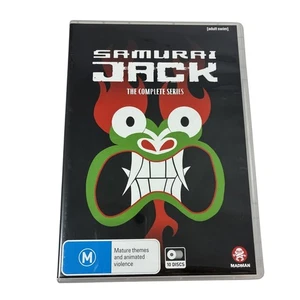Rare Samurai Jack: the Complete Series (DVD, 2017, 10-Disc Set) - - Bild 1 von 7