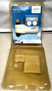 Orbit 62155 2 Dial Hose Faucet Digital Timer Eco Series 1 Port - Picture 1 of 4