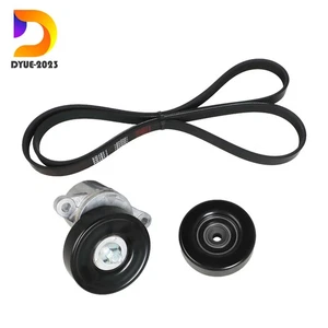 Belt Tensioner+Idler Pulley+Belt Serpentine Belt Drive Component Kit for Suzuki - Picture 1 of 16