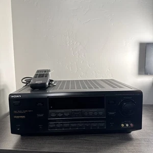 Vintage Sony TA-AV661 Integrated A/V Amplifier Super Woofer w/Remote WORKS - Picture 1 of 5