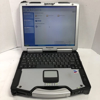Portátil Panasonic CF-29 Toughbook 1,4 GHz Pentium M 512 MB RAM 40 GB HDD Windows XP Foto 1 de 4