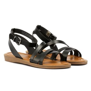 Blowfish Malibu Daffodil Women's Black Sandals - Picture 1 of 8