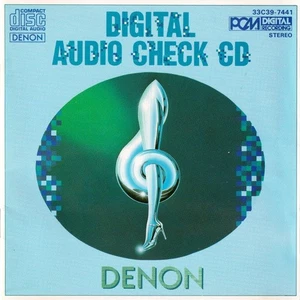 Denon Digital Audio Check CD (CD, Japan, 1985) 33C39-7441 Like new! - Picture 1 of 3