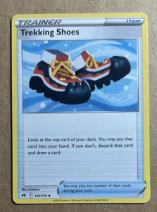 Pokemon Crown Zenith Trekking Shoes 145/159 - Picture 1 of 1