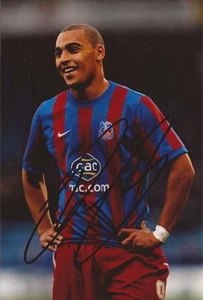 CRYSTAL PALACE: JAMES VAUGHAN SIGNED 6x4 ACTION PHOTO+COA - Picture 1 of 1
