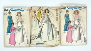 Lotto 3 McCalls Simplicity Misses abito da sposa donna 14 16 modelli da cucire - Foto 1 di 6