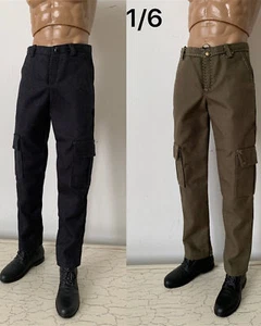 Toy center 1/6 Casual Long Pants Workwear Combat Trousers Model Fit 12'' Male Ma - Picture 1 of 2