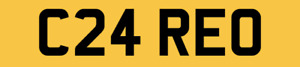 CLARE O NUMBER PLATE PRIVATE REGISTRATION CLARES CLAIRE C24 REO CHERISHED REG