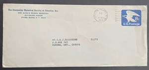 U557 1971 Steamship Historical Society Stamped Envelope States Island NY - Picture 1 of 2