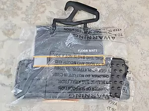Juego de alfombrillas traseras de goma negras genuinas para Mini Cooper parte # 51 47 0 416 194 - Imagen 1 de 7