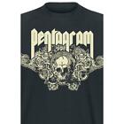  Pentagram - Skull T-Shirt-S #125458