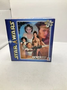 Star Wars 100 Piece Puzzle Carrie Fisher & Natalie Portman Factory Sealed NIB - Picture 1 of 8