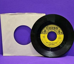 Chuck Berry Roll Over Beethoven/Nadine 45 RPM Vinyl Record LP With Sleeve - Picture 1 of 2