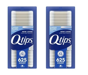 Q-Tips Wattestäbchen Original Wattestäbchen 625 Ct 2er-Pack - Bild 1 von 1