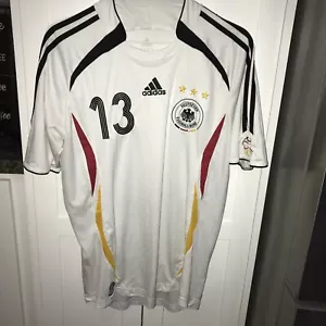 DEUTSCHER FUSSBALL Trikot BALLACK ADIDAS DEUTSCHER MEDIUM genähtes Logo Climacool #13 - Bild 1 von 7