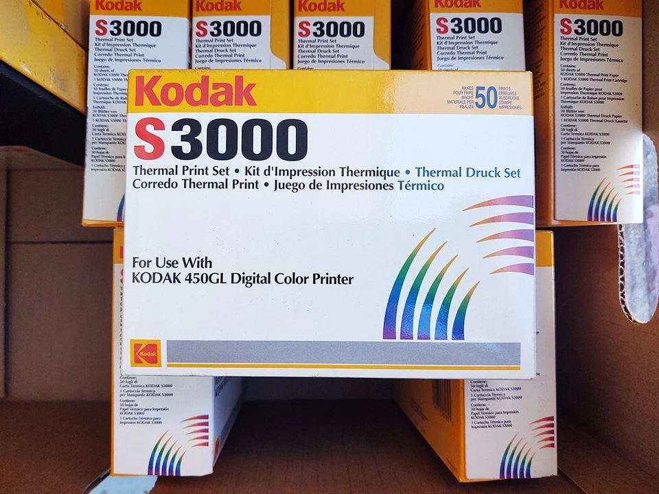 Juego de impresión fotográfica S3000 para impresora térmica digital Kodak 450 GL Foto 1 de 1