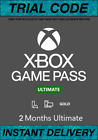 Xbox Ultimate Game Pass 2 Month Trial Code Live & Gold INSTANT DELIVERY