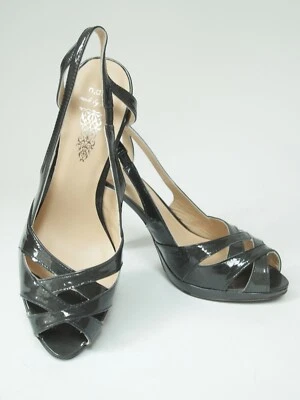 NIB N.D.C. Made by Hand Women's Patent Leather Slingbacks Sz 37 7 Foto 1 de 4