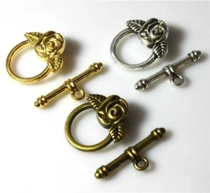 10 ROSENKNEBELVERSCHLÜSSE 19 mm x 18 mm, TOP QUALITÄT UND FARBWAHL - Bild 1 von 5