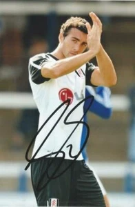 FULHAM, STOKE & IRELAND: STEPHEN KELLY SIGNED 6x4 ACTION PHOTO+COA - Picture 1 of 1