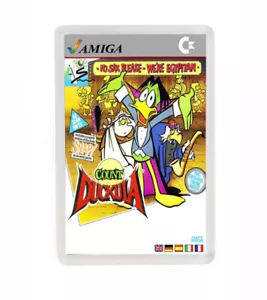 Count Duckula Amiga Commodore Fridge Magnet Magnete Frigorifero - Foto 1 di 1