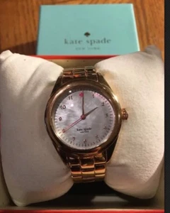 Reloj para mujer Kate Spade Seaport esfera champán tono dorado 1YRU0030 - Imagen 1 de 7