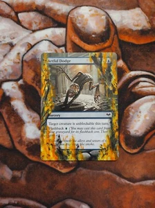 Magic the Gathering Artful Dodge Hand Painted Unique Custom MTG Alter - Picture 1 of 1