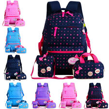 Girls School Bag Backpack For Teenagers Backpack Set Travel Bags 3Pcs/Set