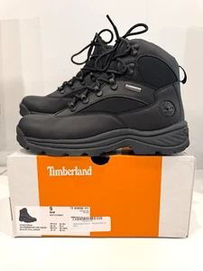 Timberland Chocorua Trail Men's WP Mid Hiker Boot Black Full Grain US 9M EU 43 - Picture 1 of 7