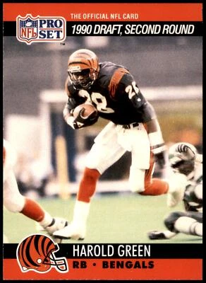 Harold Green #707 1990 Pro Set - Image 1 of 2