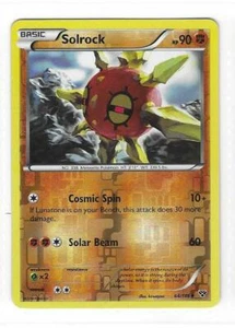 Pokemon --- SOLROCK --- XY Base Set! REVERSE HOLO! NM/Mint! 64/146 - Picture 1 of 3