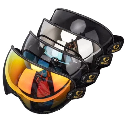 Motorcycle Helmet Shield Visor Lens Sunglasses Goggles For Open Face 3/4 Helmets Foto 1 de 4