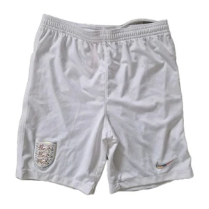 England Girls Football Home Shorts Large - Picture 1 of 5