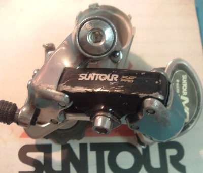 SunTour XC Pro MD RD-XP00-SSB MTB Rear Derailleur - 3x5/6/7/8-Spd- 28T- VGC+ - Image 1 of 4