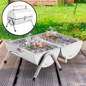 BBQ Grill Klappgrill Holzkohlegrill Tischgrill Standgrill Picknickgrill Camping - Bild 1 von 1