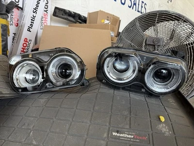 Brand New 15-23 Dodge Challenger Headlights Pair with OEM Bulbs - Image 1 of 4