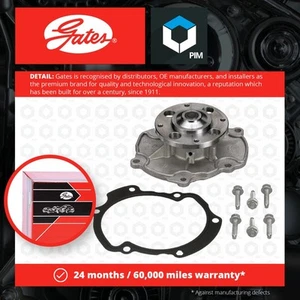 Water Pump fits OPEL SIGNUM F48 2.8 05 to 08 Coolant Gates 12566029 1334648 New - Picture 1 of 4