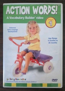 Bee Smart Baby Action Words 1 DVD Region 1 US Import NTSC DVD - Imagen 1 de 5