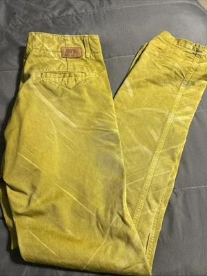 PRPS  Bruised Never Broken  Jeans sz 32x34   Yellow Mustard - Image 1 of 4