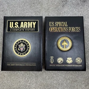 Lot Of 2 Books US Army A Complete History & US Special Operations Forces - Picture 1 of 24