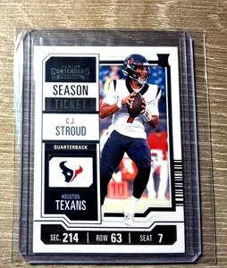 2023 Panini Contenders Season Ticket C.J. Stroud RC Houston Texans #40 (Qty) - Picture 1 of 2