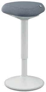 LEITZ Sitz-Steh-Hocker Ergo Active mit Komfortsitz hellgrau - Bild 1 von 5