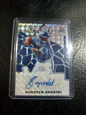 2021 Panini Mosaic #SCR-SA Sherten Apostel Scripts - Image 1 of 2