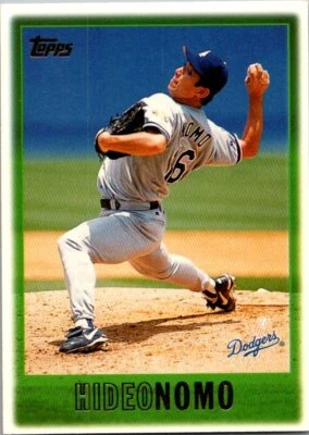 1997 Topps #440 Hideo Nomo - Image 1 of 2