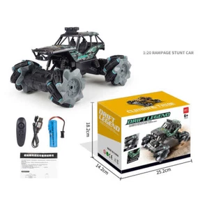 1/20 2.4G 4WD RC Car 48Km/h ​​Off-Road 360° Rotating Drift Stunt Light Truck Toy - Picture 1 of 14