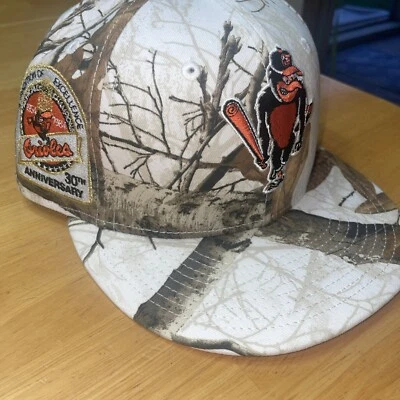 Cincinnati Reds Hat Edge 1975 World Series Realtree Camo Fitted Cap 7 59Fifty - Image 1 of 4